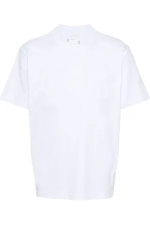 SACAI T-shirt med lynlås-slids