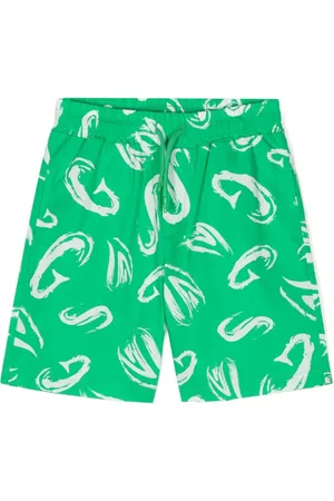 Msgm Bermuda-shorts med abstrakt tryk
