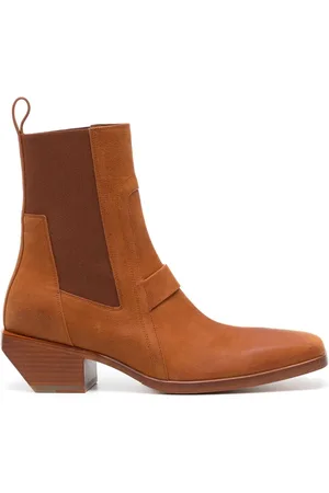 Rick Owens Ankelstøvler i læder