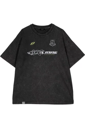 FIVE CM T-shirt med slogantryk