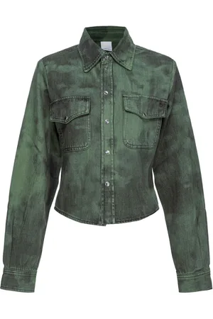 Pinko Denimskjorte med lange ærmer