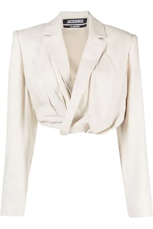 Jacquemus Cropped La Veste Bahia blazer
