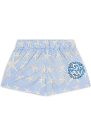 VERSACE Medusa badeshorts med søstjernetryk