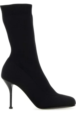 Alexander McQueen 90 mm støvler i strik