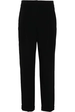 Giorgio Armani Cady-bukser med lige ben