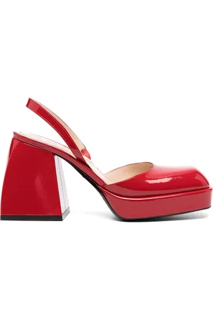 NODALETO Bulla Jones pumps i imiteret læder