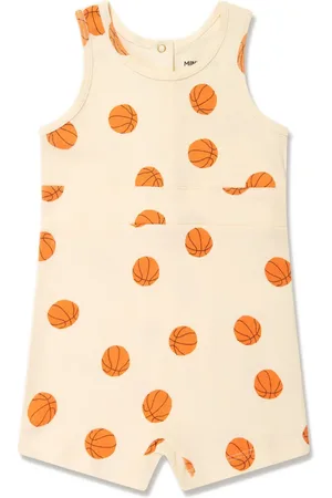 Mini Rodini Babydragt med basketballtryk