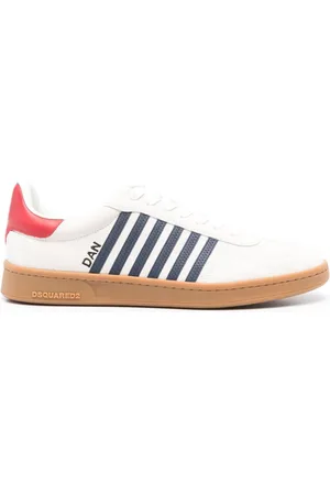 Dsquared2 Boxer sneakers i ruskind