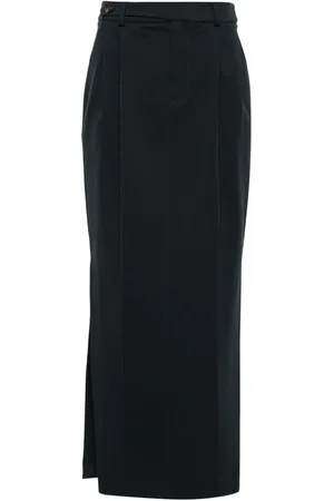 Brunello Cucinelli Pencilnederdel med plisseret detalje