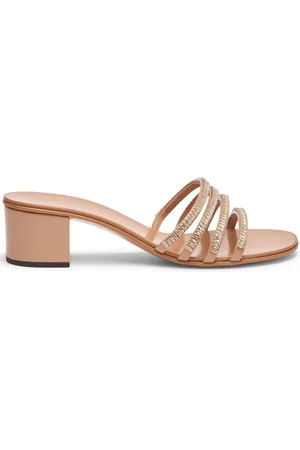 Giuseppe Zanotti Iride 40 mm mules i læder