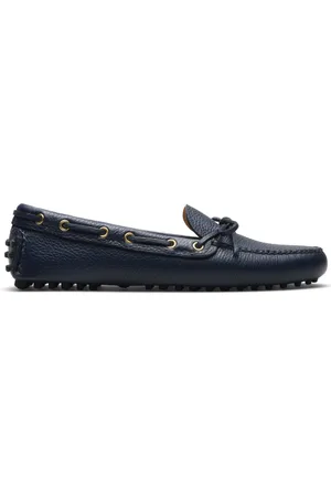 CAR SHOE Loafers med grynet læder