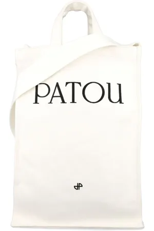 Patou Vertikal tote med logotryk