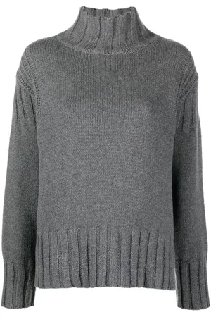 Jil Sander Kashmirtrøje med rullekrave