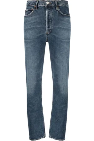 AGOLDE Højtaljede jeans med smal pasform