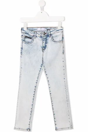 Philipp Plein Iconic Plein jeans med almindelig pasform