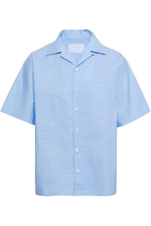 Prada Skjorte i jacquard med logo