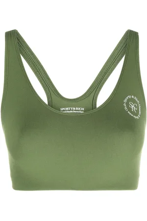 Sporty & Rich Cropped top med logotryk