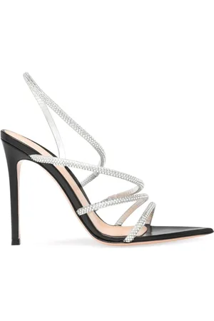Gianvito Rossi 105 mm Crystal Ettie sandaler