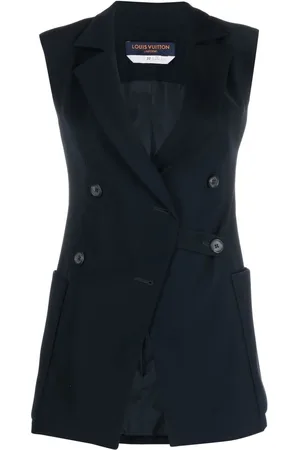 LOUIS VUITTON Dobbeltradet vest med hakrevers fra 2010
