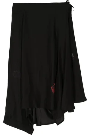 YOHJI YAMAMOTO Silkenederdel