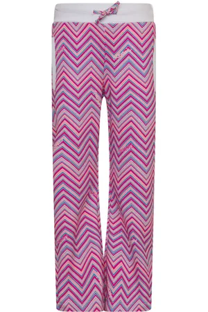 Missoni Bukser med lige ben og zigzag-tryk