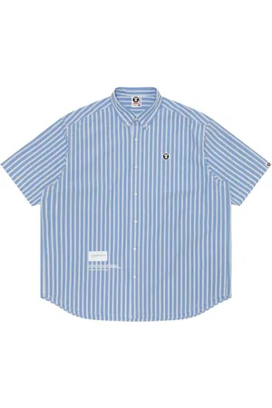 A Bathing Ape Stribet skjorte