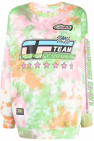Chiara Ferragni Team sweatshirt med batiktryk