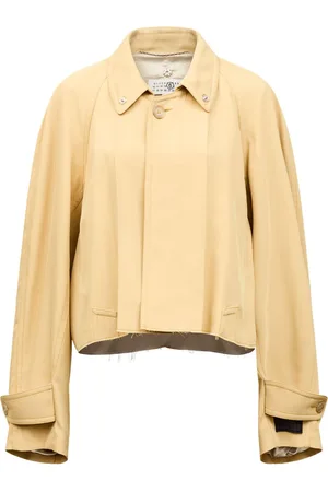 Maison Margiela Oversize jakke med logomærke