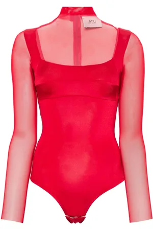 Atu Body Couture Semi-gennemsigtig bodysuit