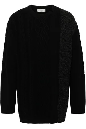 YOHJI YAMAMOTO Kabelstrikket sweater