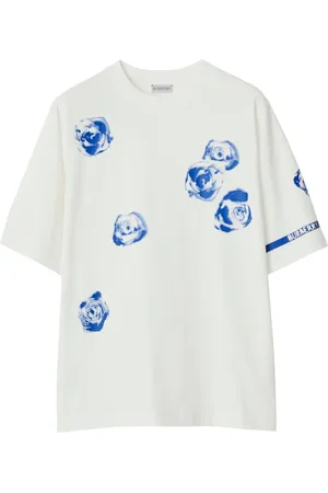 Burberry T-shirt med rosetryk