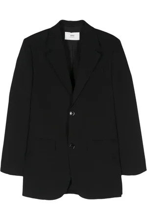 Ami Enkeltradet blazer i crepe