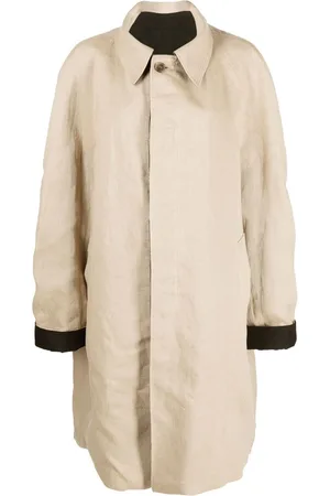 Maison Margiela Vendbar frakke i hør