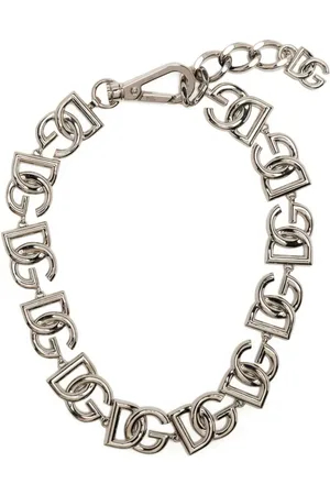 Dolce & Gabbana Choker-halskæde med DG-kæde