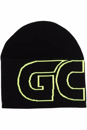 GCDS Strikket hue med logotryk