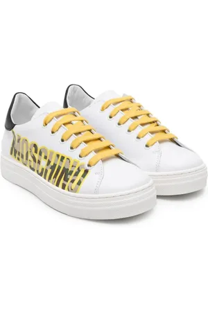 Moschino Sneakers i læder med logotryk