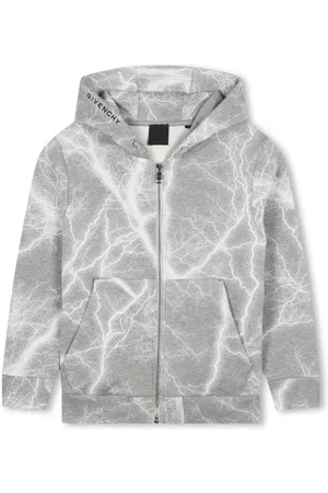 Givenchy Hættetrøje med stormtryk og lynlås