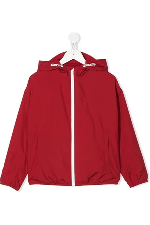Emporio Armani TEEN jakke med hætte og logo