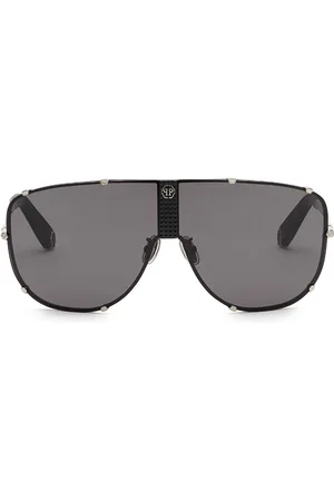 Philipp Plein Pilot-solbriller med stjernenitter