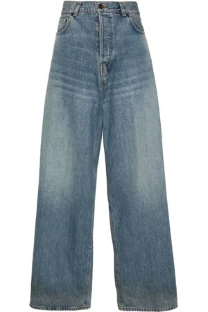 haikure Bethany jeans med brede ben og mellemhøj talje