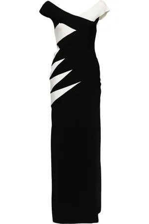 Zuhair Murad Kjole med off-shoulder-snit og paneler