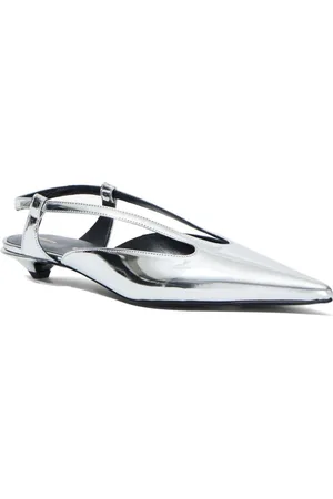 Proenza Schouler 20mm slingback-pumps i imiteret læder