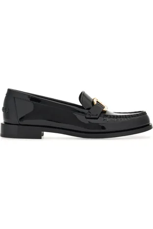 Salvatore Ferragamo Loafers i læder med Gancini-spænde