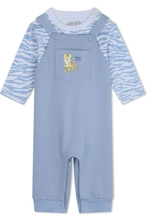 Kenzo Overalls-sæt i bomuld med tryk