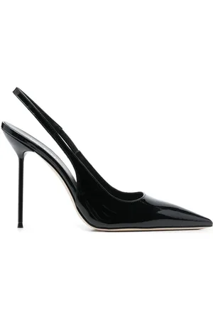 PARIS TEXAS 110 mm Lidia pumps i lakeret læder