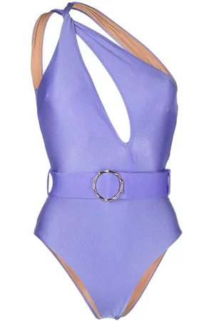 Noire Swimwear Badedragt med udskæringer og bælte