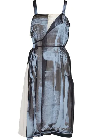Maison Margiela Silkekjole med Freeze-stel