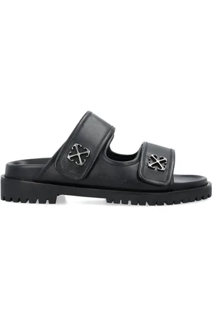 OFF-WHITE Sandaler i læder med pilemotiv