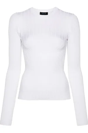 MUGLER Strikket top