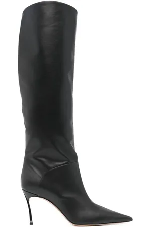 Casadei Superblade 80 mm læderstøvler